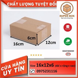 16x12x6(cm) 1 Hộp Carton Shipcod  gói hàng.