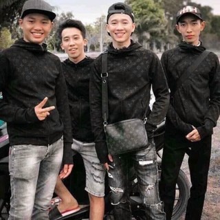  Áo chống nắng nữ nam cao cấp dập vân chữ lv chất liệu polo chống nắng hiệu quả thông hơi 