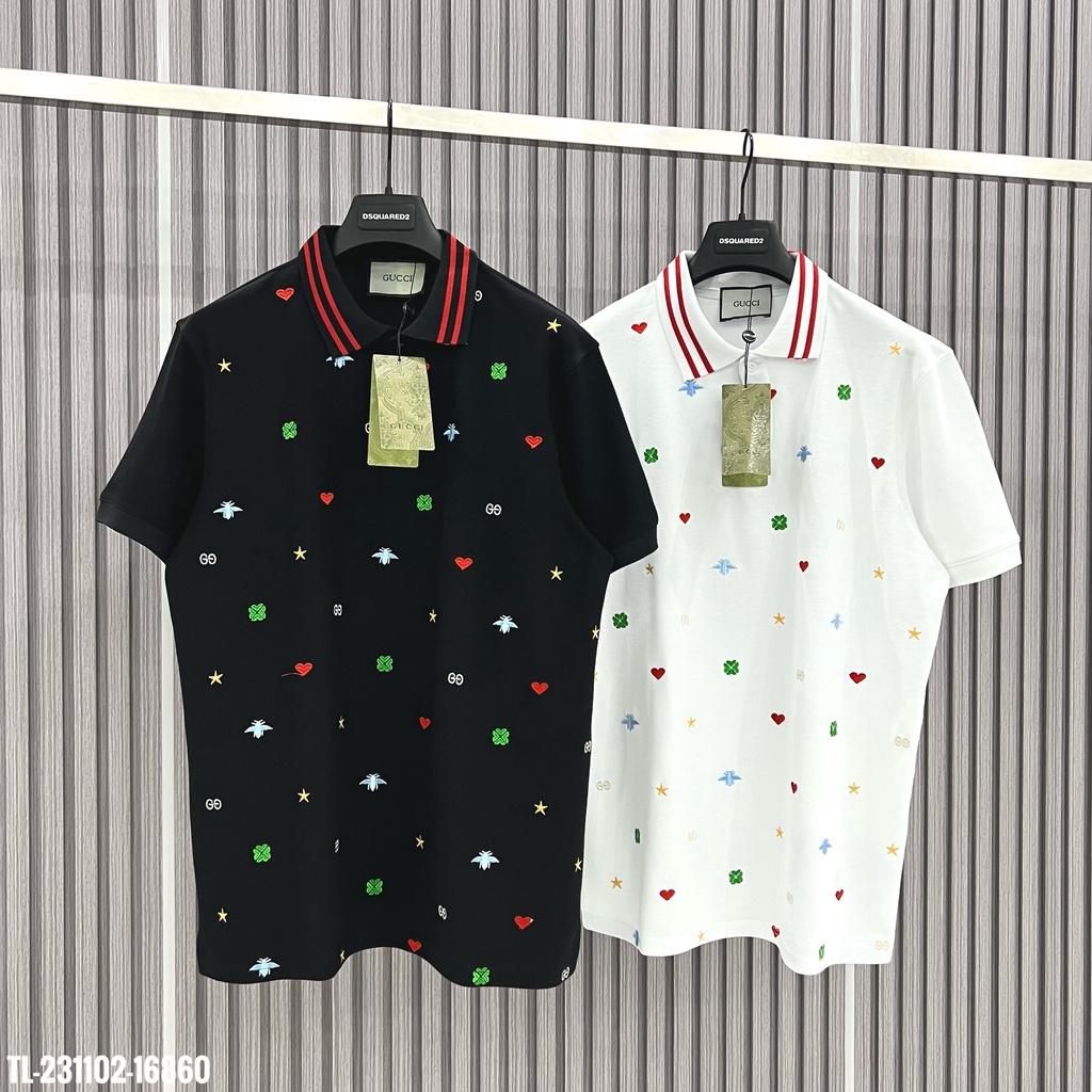 🔥Hot🔥Áo polo Gucci thiết kế hot trend Nam nữ New 2023