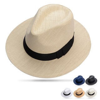 Mũ nón cói ép form fedora unisex sang trọng thanh lịch