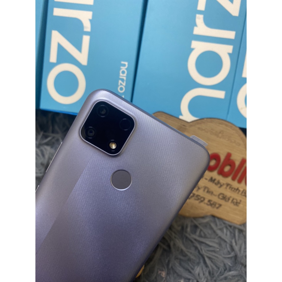 Điện thoại Realme Narzo 30a chíp chuyển game pin 6000mah mới fullbox 2 sim