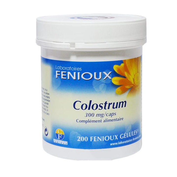 Sữa non pháp Fenioux Colostrum phát triển não bộ cho nhiều lứa tuổi hộp 200 viên