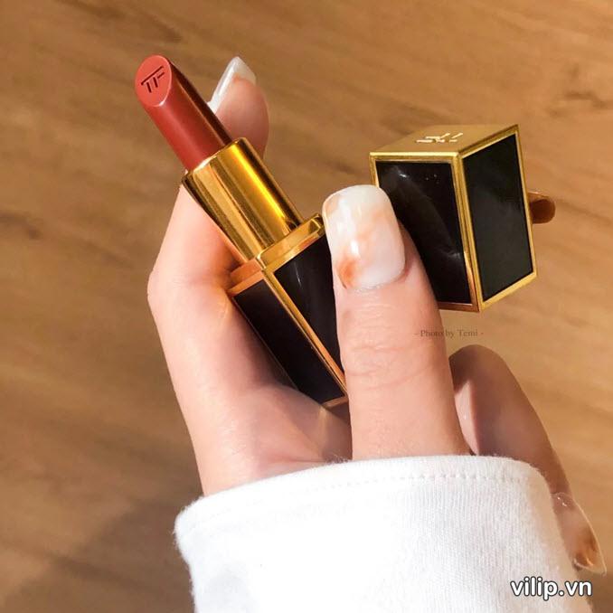 Son TomFord 1X Maurice Màu Đỏ Đất Pha Cam 2g nobox