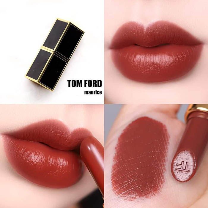 Son TomFord 1X Maurice Màu Đỏ Đất Pha Cam 2g nobox