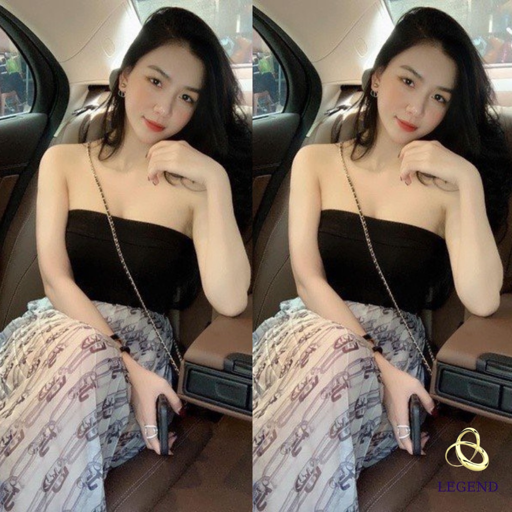 Áo quây nữ, áo ống, áo bra nữ, áo trong dùng mặc vest chất liệu zip cotton phong cách sexy