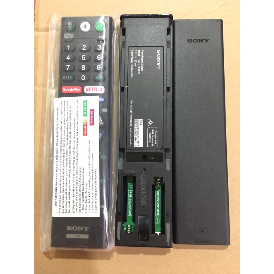 Điều khiển giọng nói tivi sony