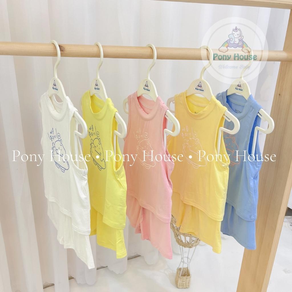 Bộ Ba Lỗ PunChun Chất Cotton Siêu Mềm, Mát Cho Bé Trai, Bé Gái (Size từ 3-6M Đến 3Y) ơi