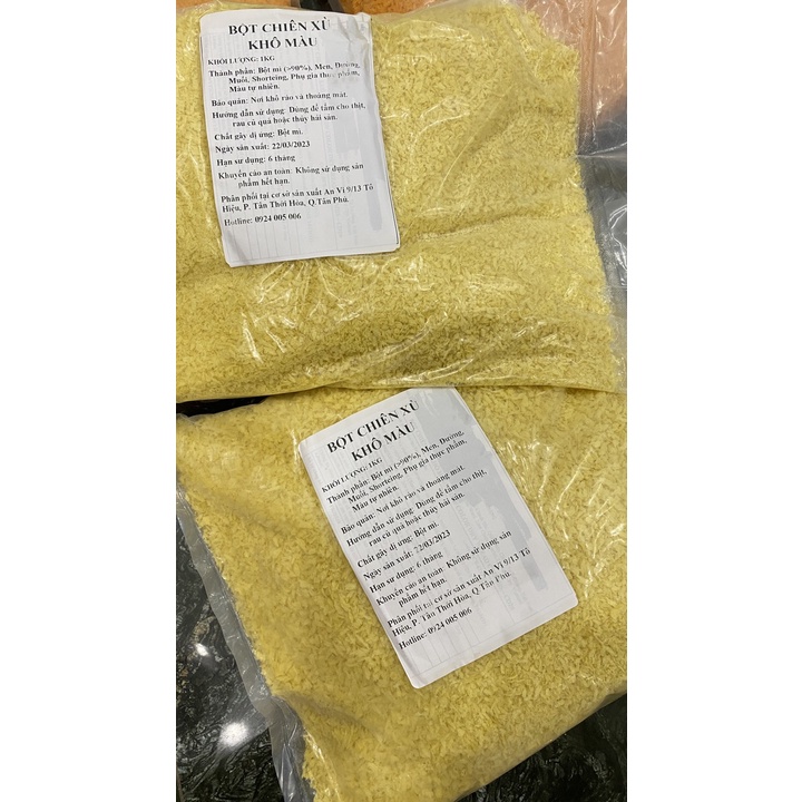 BỘT CHIÊN XÙ MÀU VÀNG GÓI 1KG