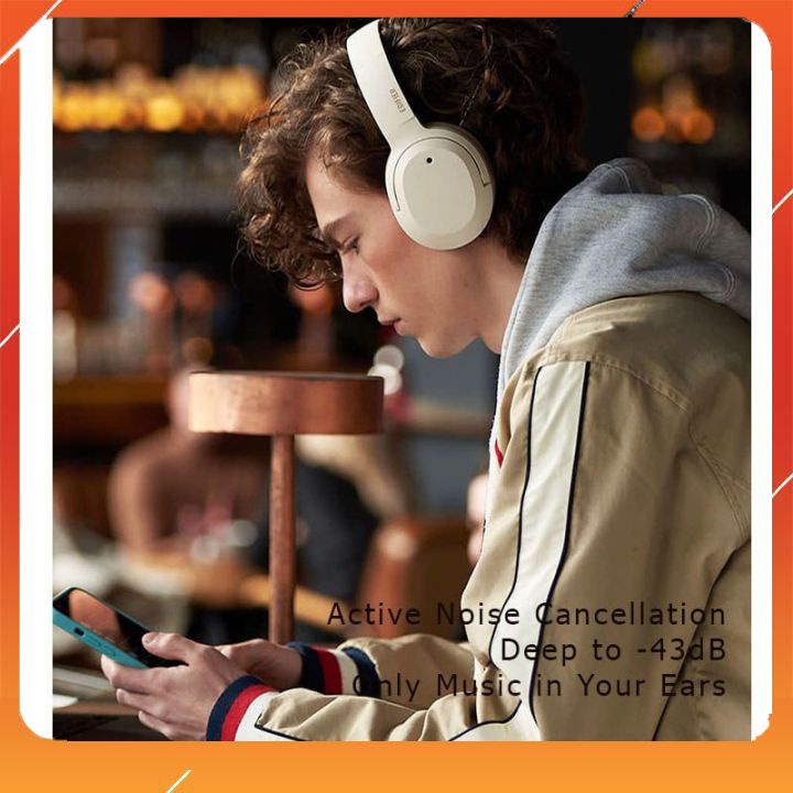 Edifier W820NB Plus - Tai Nghe Không Dây Bluetooth 5.2, ANC, Hi-Res Wireless, Màng Loa 40mm