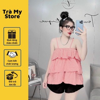 Set áo hai dây mùa hè nhà trà my store