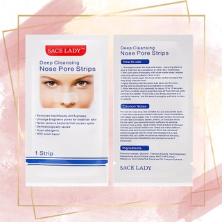 Miếng dán lột mụn mũi sace lady lột mụn đầu đen