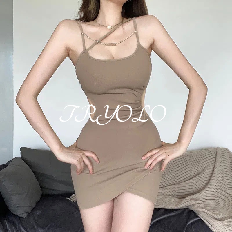 Đầm Ôm Không Tay Phong Cách Âu Mỹ Quyến Rũ Mới