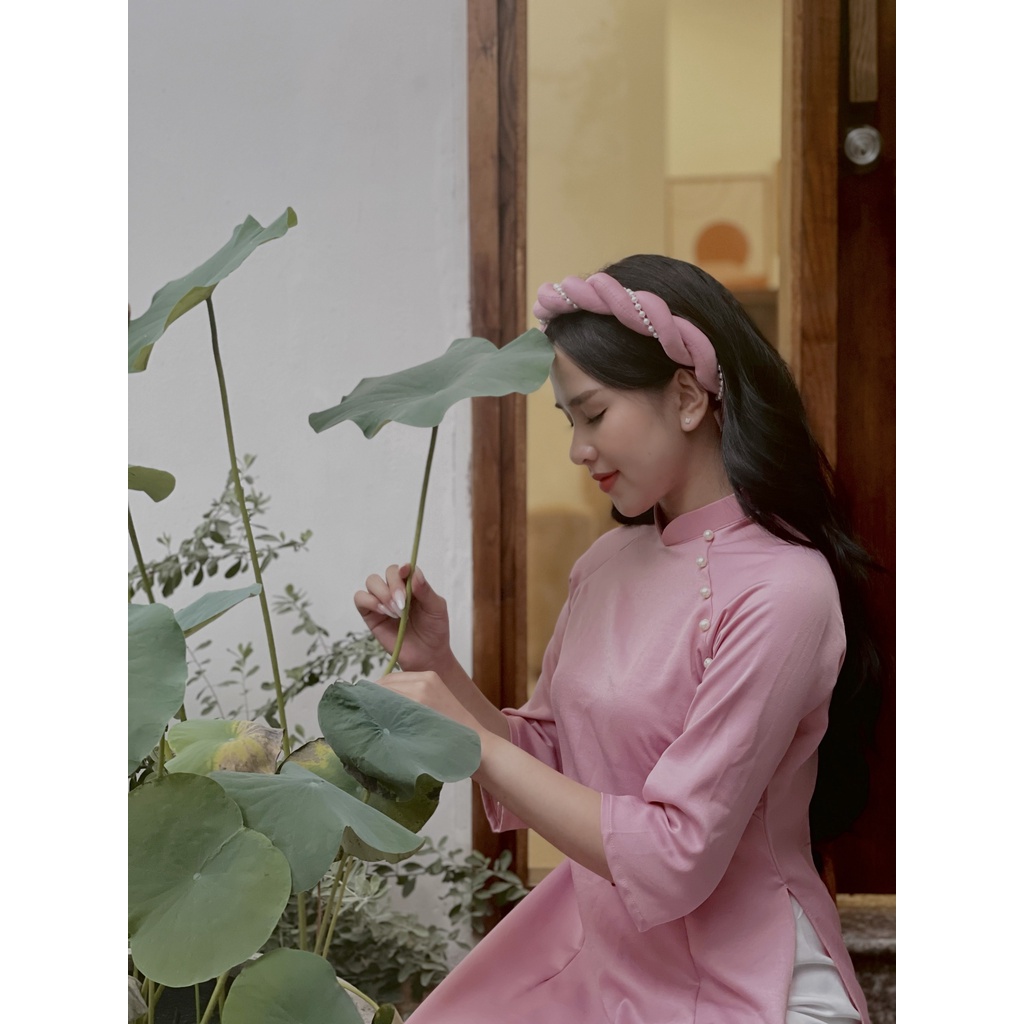 Áo dài cách tân nữ nhiều màu - lụa tây thi trơn