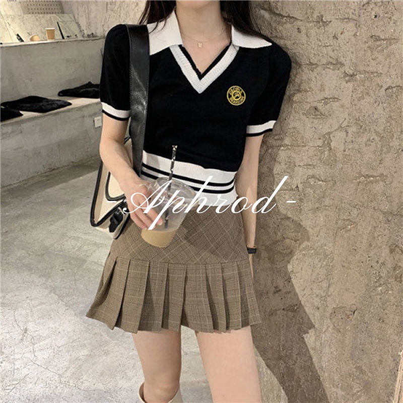 Áo polo Ngắn Tay In Họa Tiết Thời Trang Dành Cho Nữ