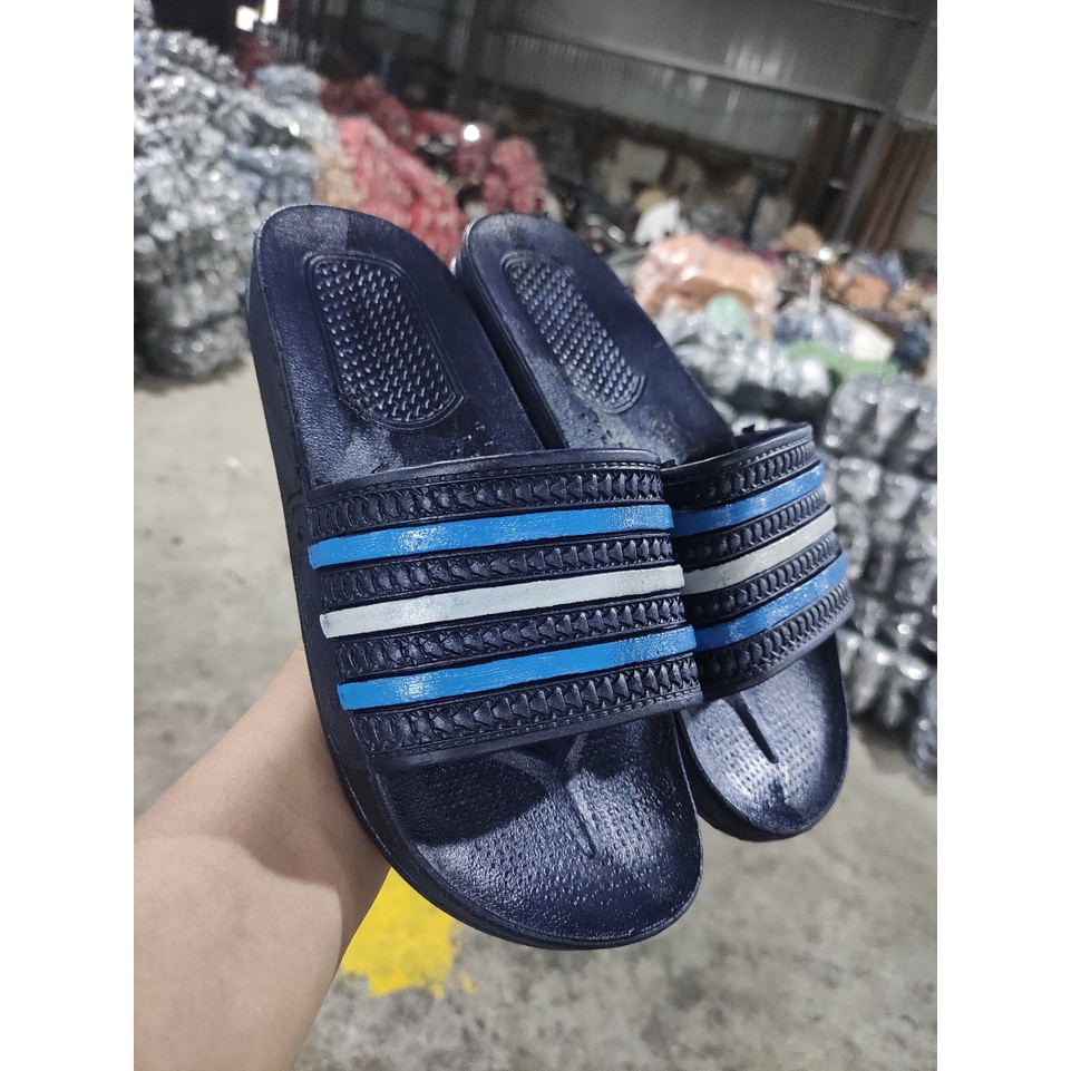 Dép Cao su Nam Nữ Đế Cao Siêu Êm Nhiều Màu Cá Tính Quai Ngang Ba Sọc Nhiều Màu Chất Lượng Cao CBMHOUSE