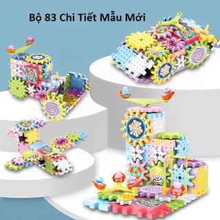 Đồ chơi lego xếp hình lắp ráp 83 chi tiết, bộ xếp hình lego giáo dục thông minh cho bé