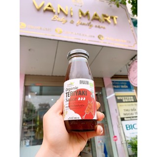 Sốt Teriyaki hữu cơ 200ml Lumlum - Organic Teriyaki Sauce Cho Bé 12m+