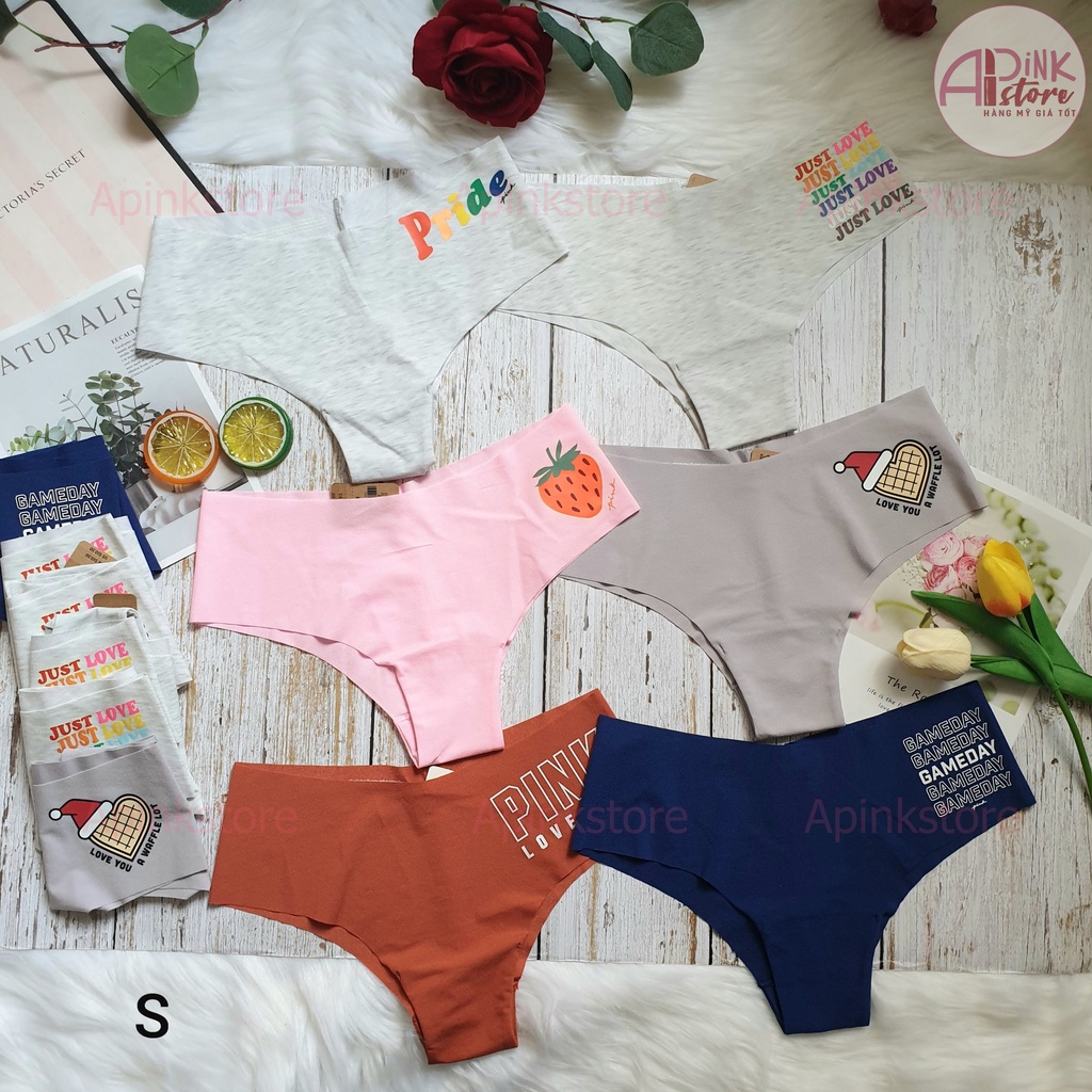 Quần lót Victoria Secret PINK ko viền  - Quần Victoria Secret săn sale giá rẻ