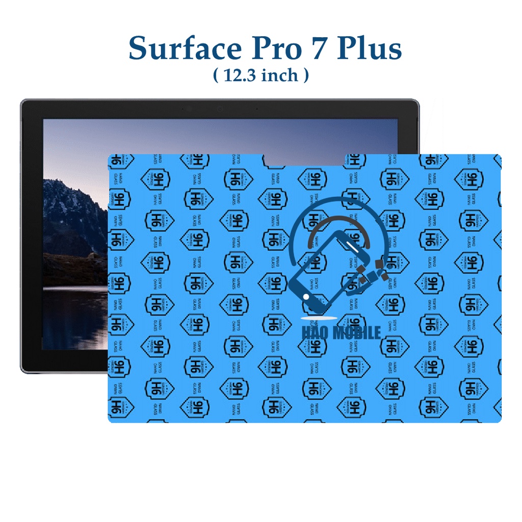 Dán cường lực dẻo nano cho Surface Pro 7 Plus ( 12.3 inch ) full màn