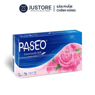 Khăn giấy du lịch Paseo Luxuriously Soft 2 lớp 50 tờ