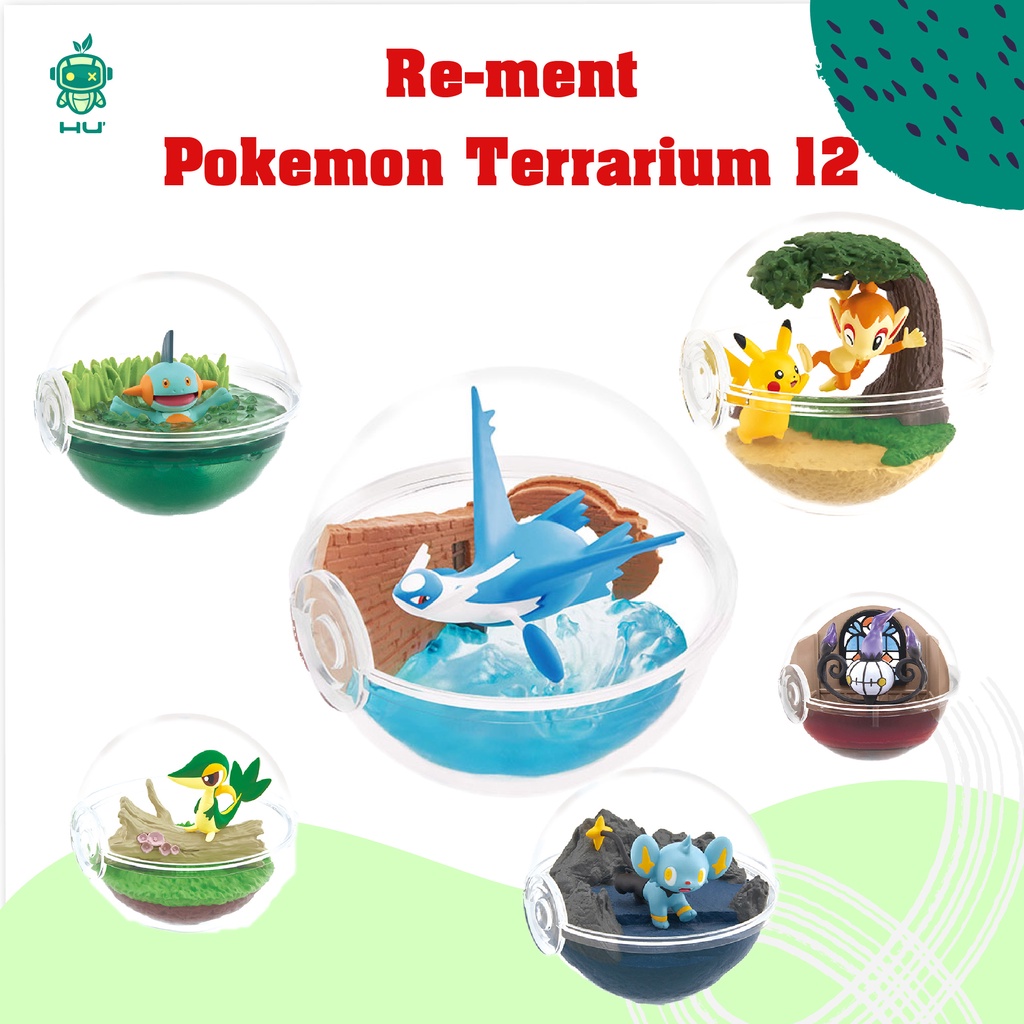 Mô hình Pokemon trưng bày Rement Terrarium set 12