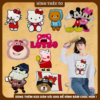 Sticker ủi quần áo cao cấp CÓ SẴN KEO ỦI,sticker path dán quần áo dùng làm miếng vá Quần Áo,vá áo phao,trang trí quần áo