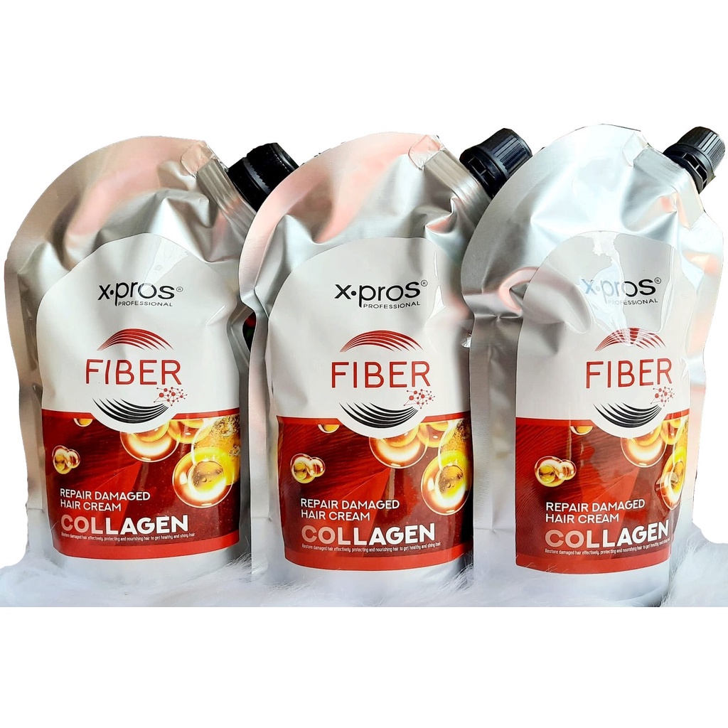 Hấp Dầu Ủ Tóc Phục Hồi Tóc Hư Tổn X-Pros Fiber 500ml