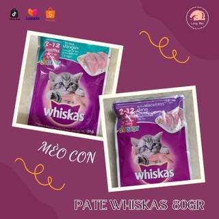Pate Whiskas - thức ăn ướt 80gr