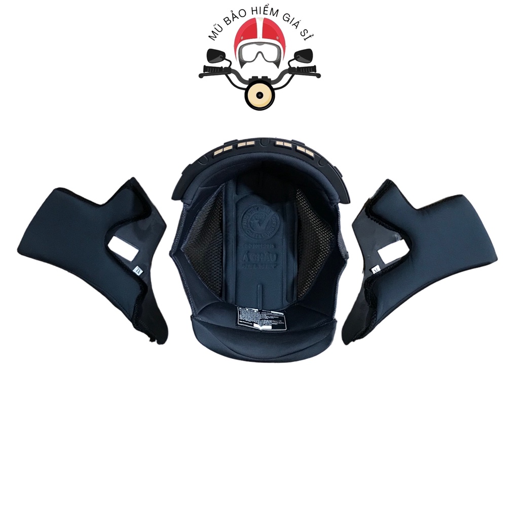 Phụ Kiện Bộ Lót Mũ Thay Thế Cho Mũ Royal M266  sz M,L,XL gồm