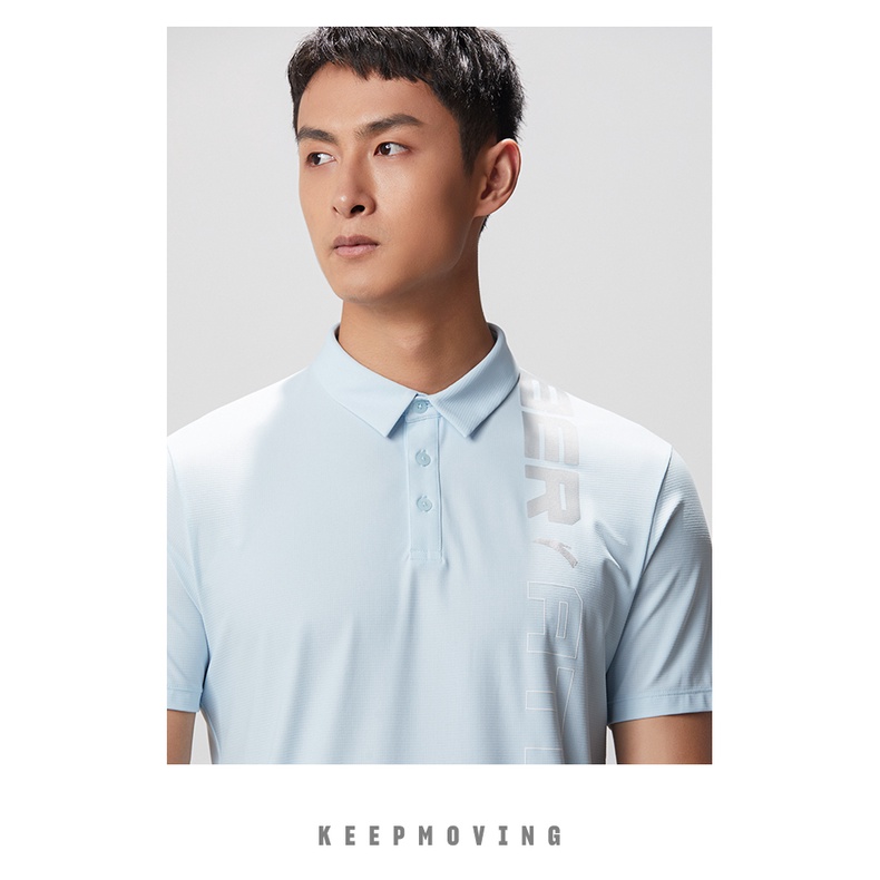 Áo polo ngắn tay nam, áo thun mỏng đơn giản hàng đầu