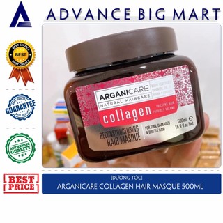 Kem Ủ / Hấp Dầu Dưỡng Tóc Arganicare Collagen Hair Masque 500ml