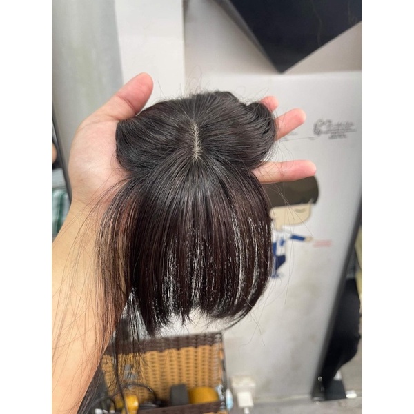Che hói tóc thật 4D mini có mái