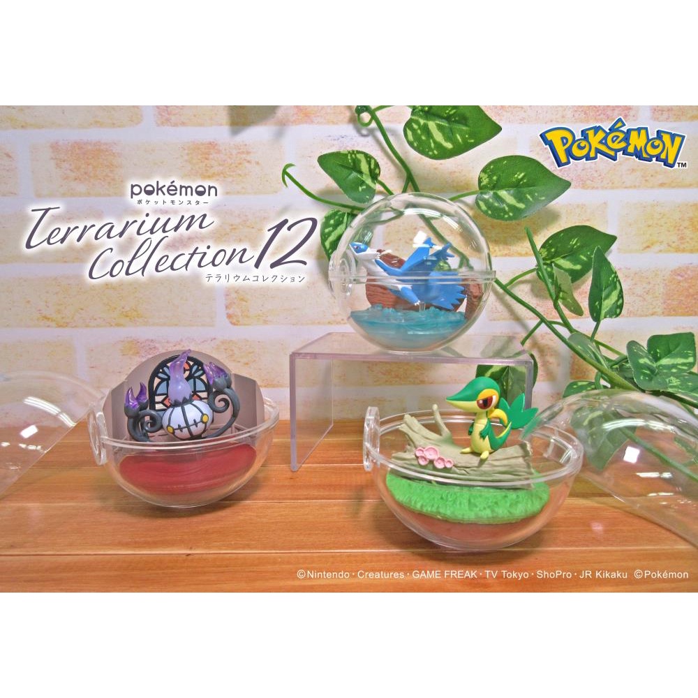Mô hình Pokemon trưng bày Rement Terrarium set 12