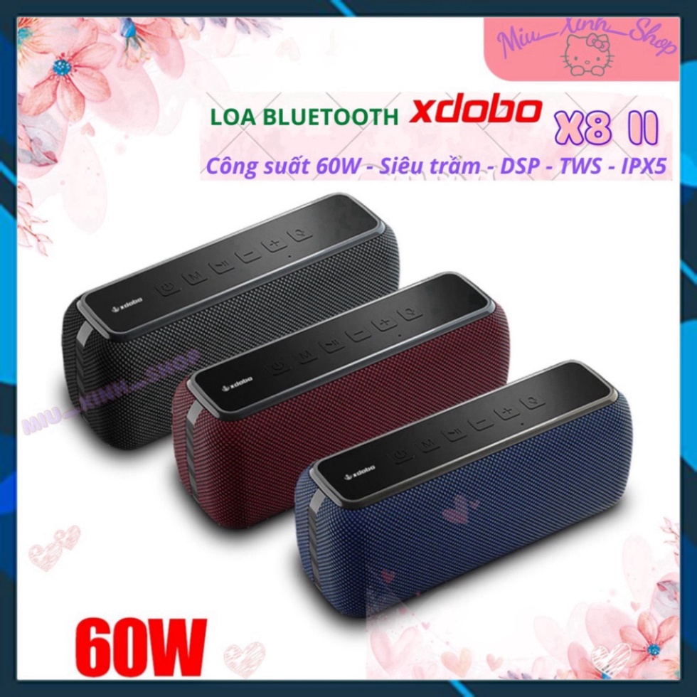 ★Chính hãng★ Loa Bluetooth Xdobo X8 II - X7 - X3 pro - Giảm giá kịch sàn