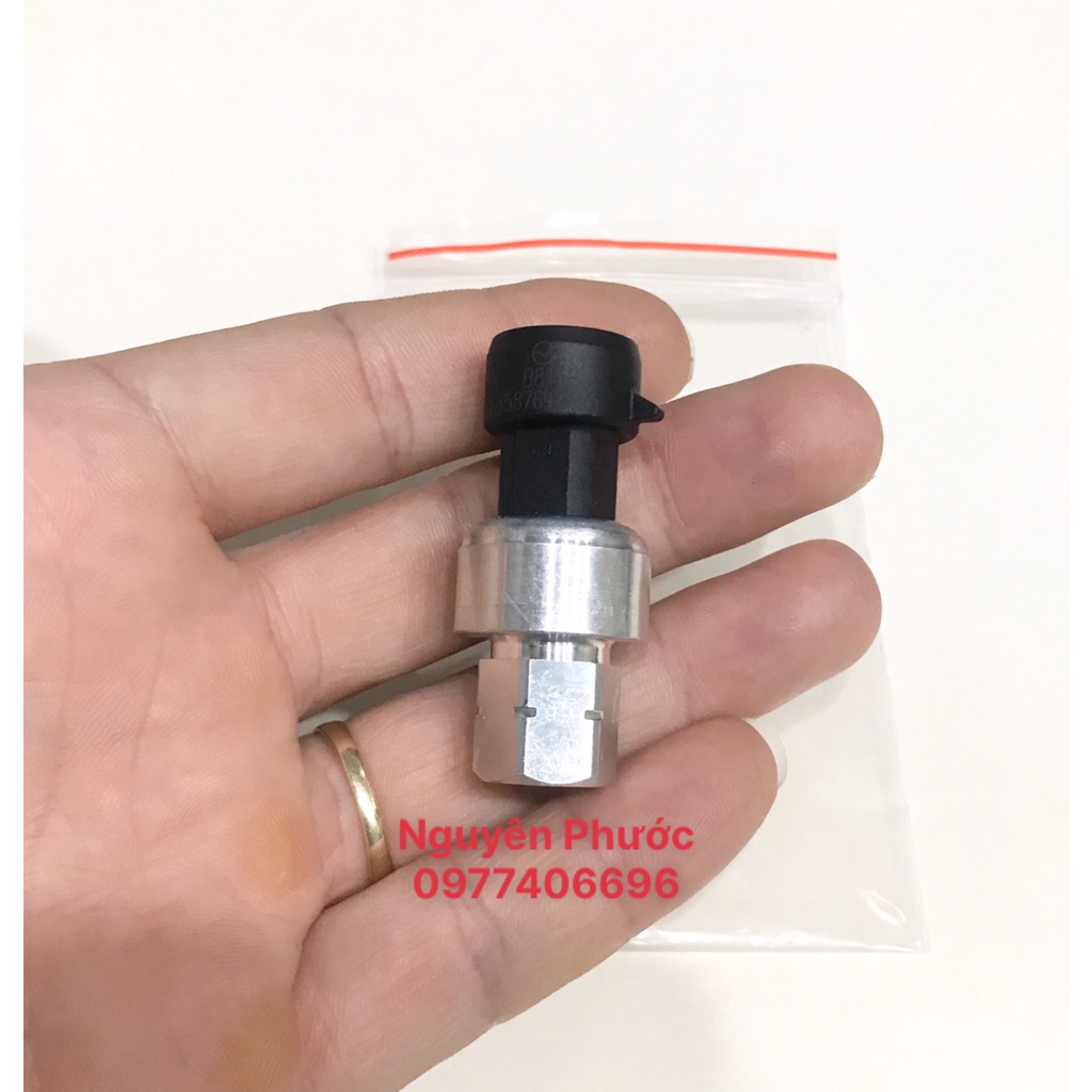 Cảm biến áp suất gas điều hòa 3 chân  DEAWOO/CHEVROLET: LACETTI CDX, CRUZE, CAPTIVAL - Mã 13587668