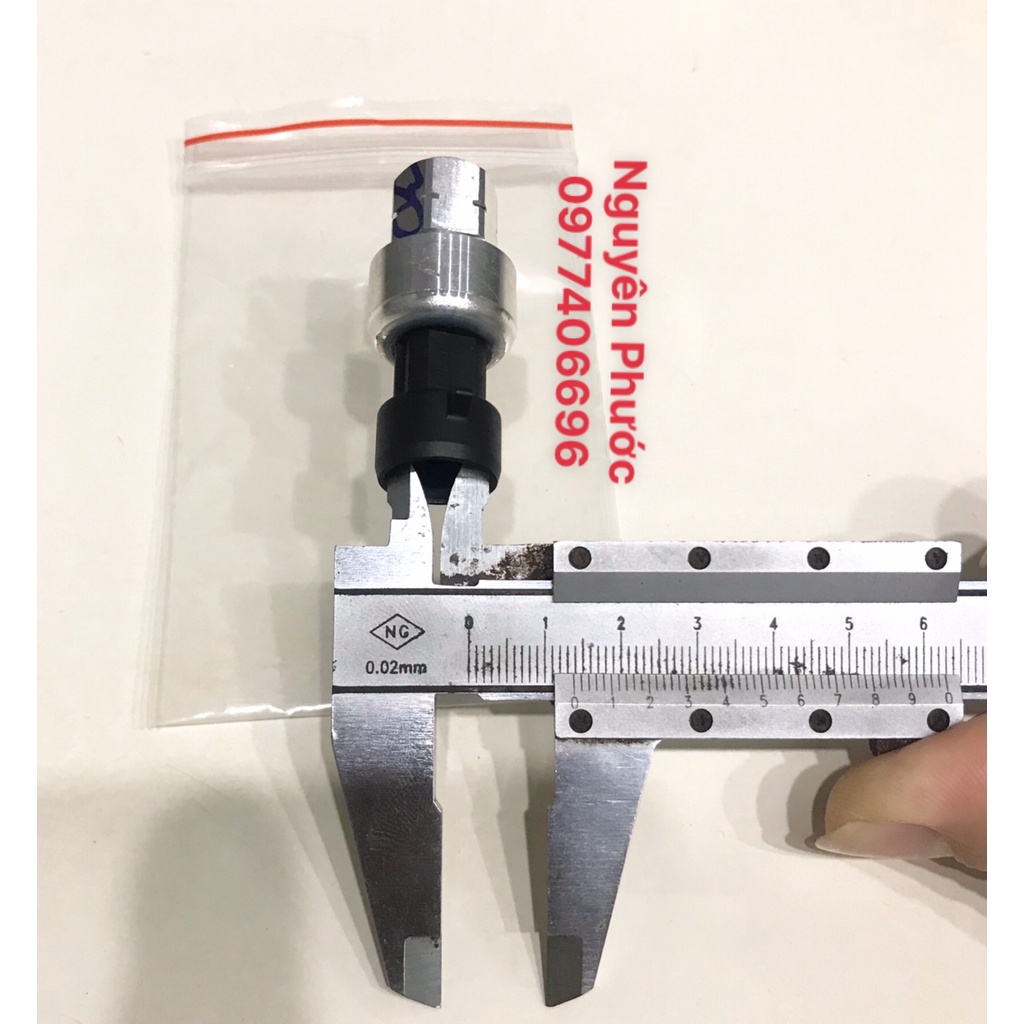 Cảm biến áp suất gas điều hòa 3 chân  DEAWOO/CHEVROLET: LACETTI CDX, CRUZE, CAPTIVAL - Mã 13587668