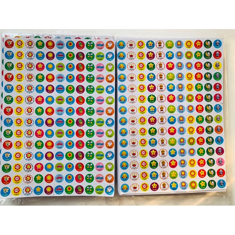 Stickers khen thưởng cho học sinh có sẵn keo dán  MS8.2