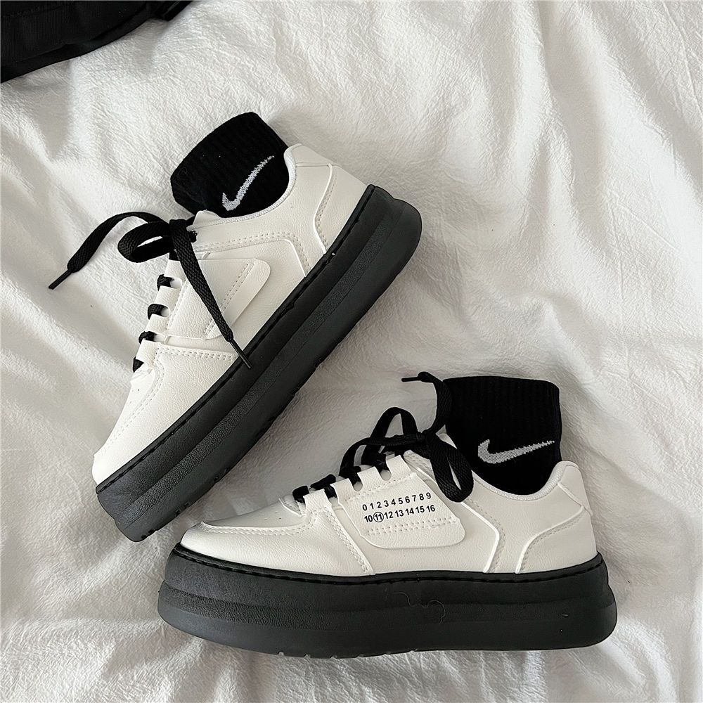 One more shoes⭐Giày Thể Thao Nữ Phong Cách Hàn Quốc Thời Trang Tất Cả Giày Nữ Miễn Phí Hình Dán Hoạt Hình