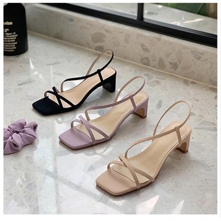 (Order) Sandal cao gót dây basic