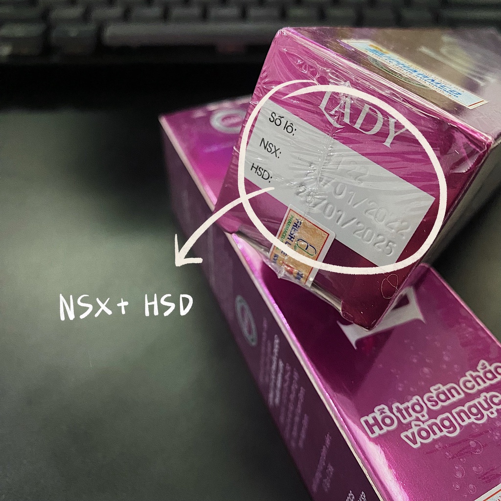 ✅ Viên Sủi LADY 👍 ❤️ - Tăng Vòng 1 Chính Hãng