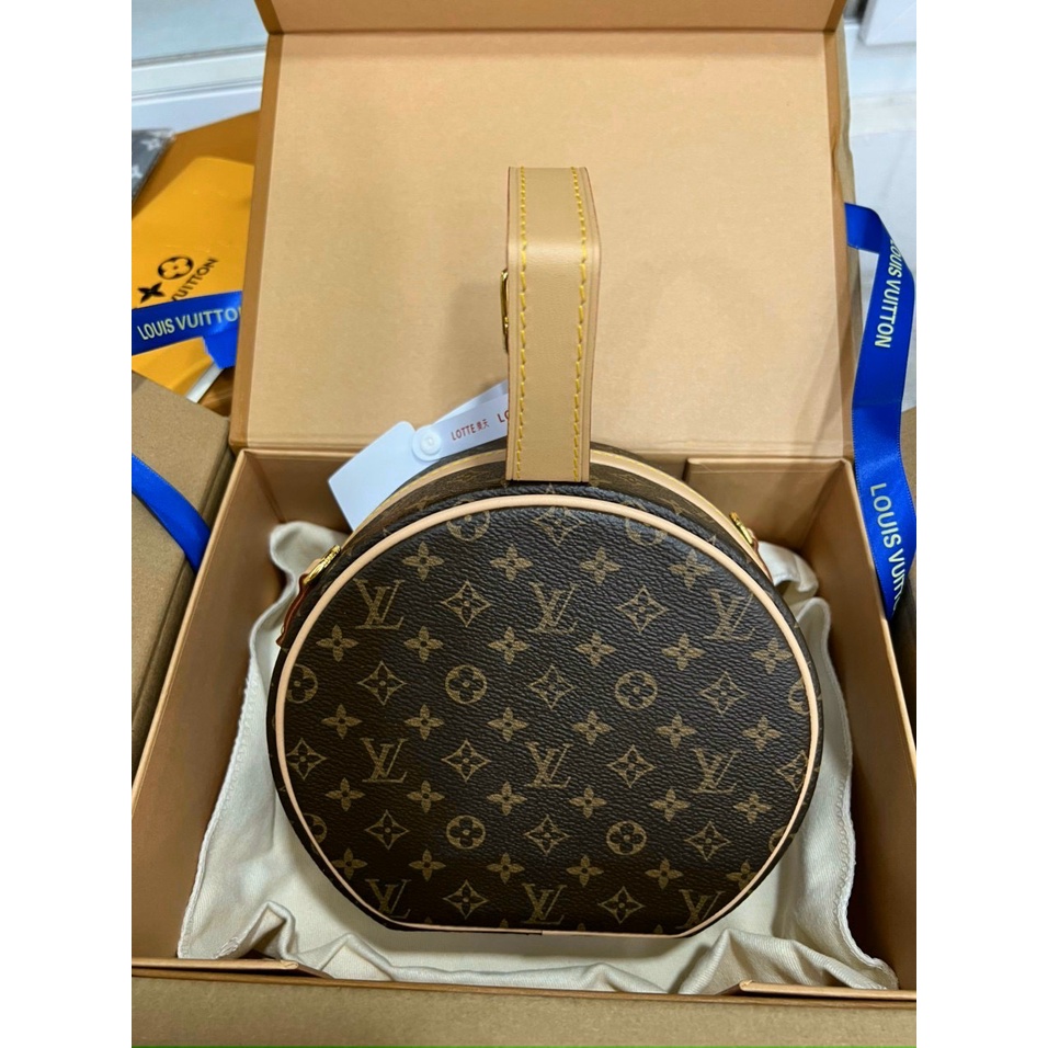 Túi xách nữ cầm tay LV tròn bản Super MONOGRAM đặc trưng thời trang cao cấp