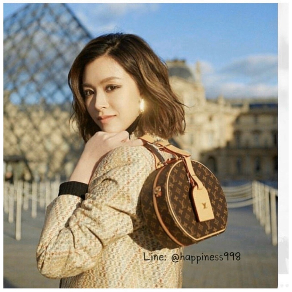 Túi xách nữ cầm tay LV tròn bản Super MONOGRAM đặc trưng thời trang cao cấp