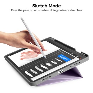 Bao da bảo vệ Tomtoc Inspire -B02 Ipad Tri-Mode Case for Ipad ( đủ size )