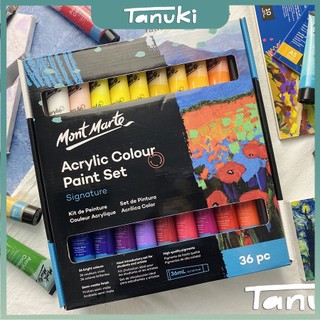 Set màu M.M Acrylic Colour Paint 36ml.