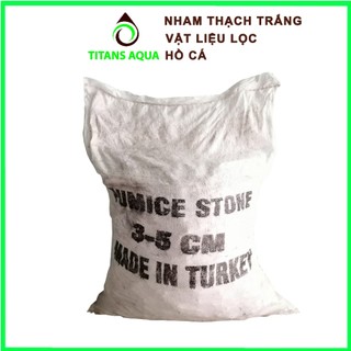 1 BAO ĐÁ LÔNG VŨ - NHAM THẠCH TRẮNG SIZE TRUNG 3-5cm