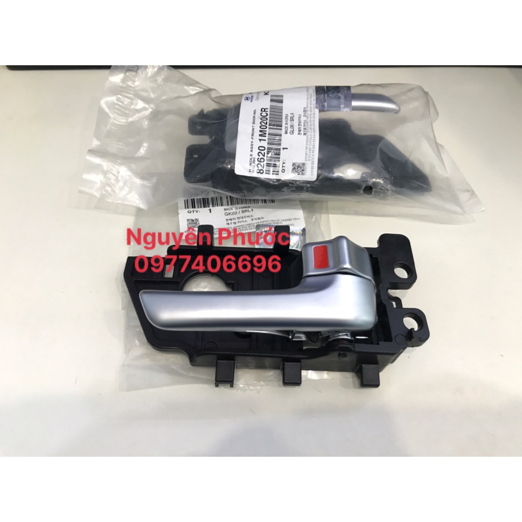 Tay mở cửa trong có mạ KIA FORTE/CERATO 2008 - 2012 - Hàng xịn chính hãng