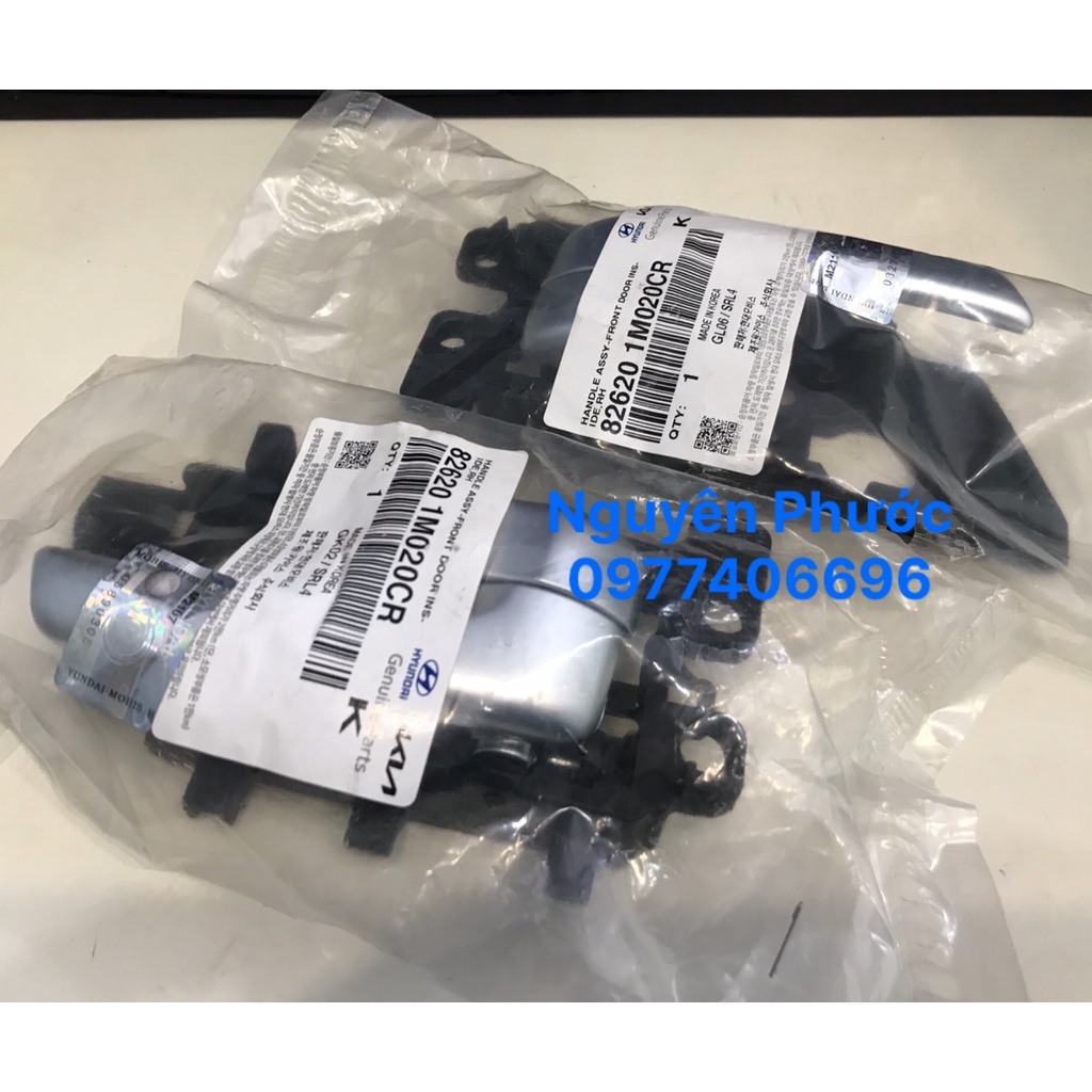 Tay mở cửa trong có mạ KIA FORTE/CERATO 2008 - 2012 - Hàng xịn chính hãng