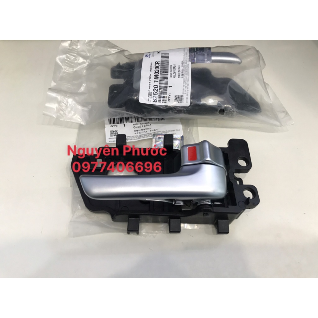 Tay mở cửa trong có mạ KIA FORTE/CERATO 2008 - 2012 - Hàng xịn chính hãng