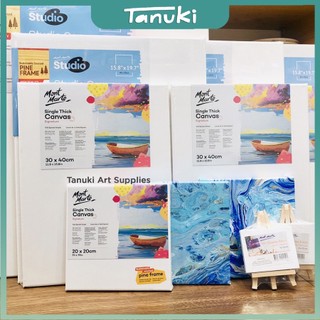Khung toan vải Mont Marte Single thick canvas (cỡ vừa và lớn)