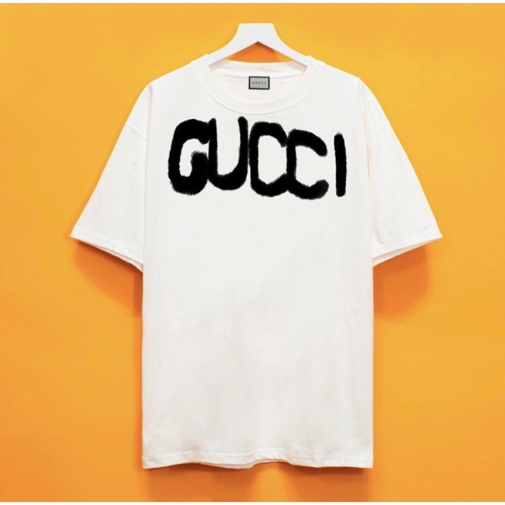 Áo Phông Nam Nữ Gucci Balenciaga Chất Liệu Áo Cotton - Hình In 5D Thoáng mát - From Dáng Unisex Nam Nữ